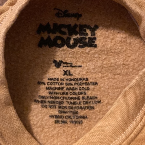Mickey Mouse garment dyed sweatshirt - Picture 3 of 3